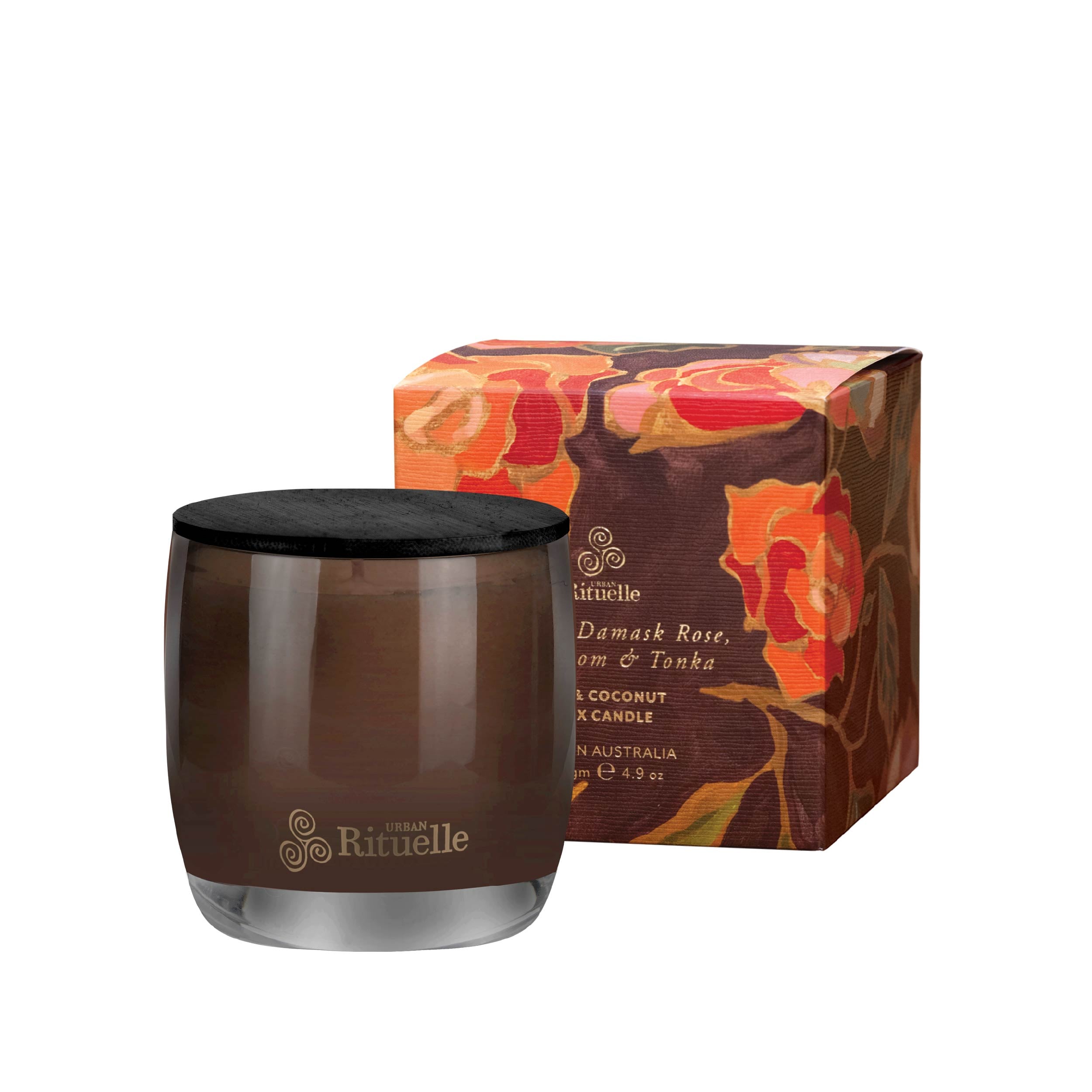 Mimosa, Damask Rose, Cardamom & Tonka<br> Scented Soy Candle | 140gm