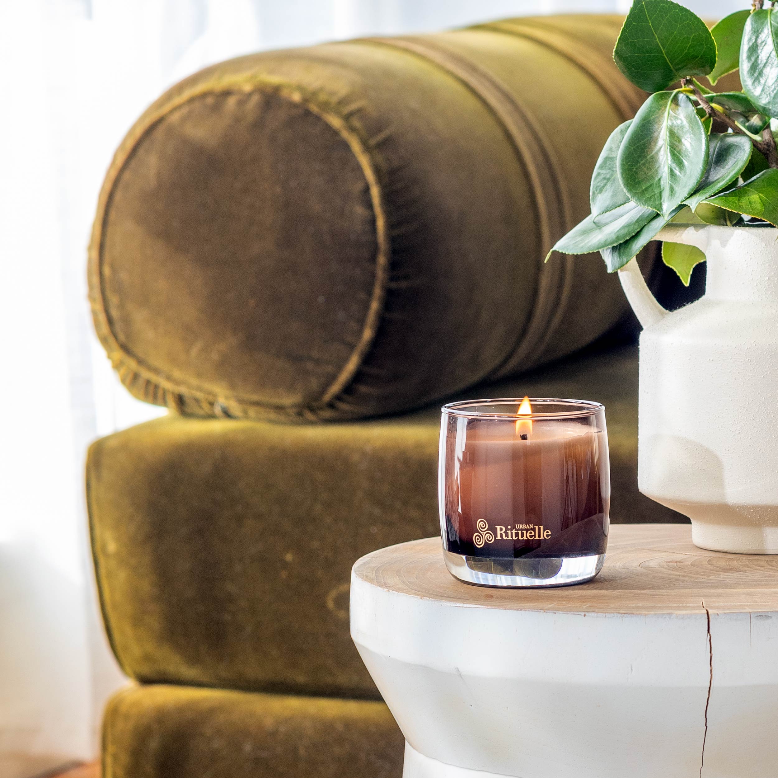 Wild Sage, Bitter Orange, Bergamot, Driftwood<br> Scented Soy Candle | 140gm