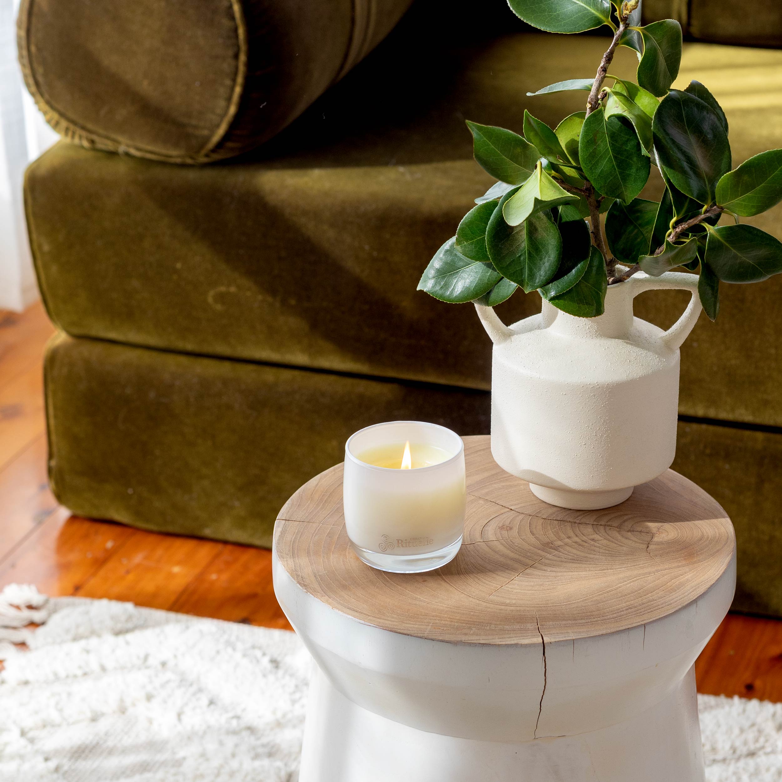 Crisp Sea Mist, Juniper, Amberwood<br>Scented Soy Candle | 140gm