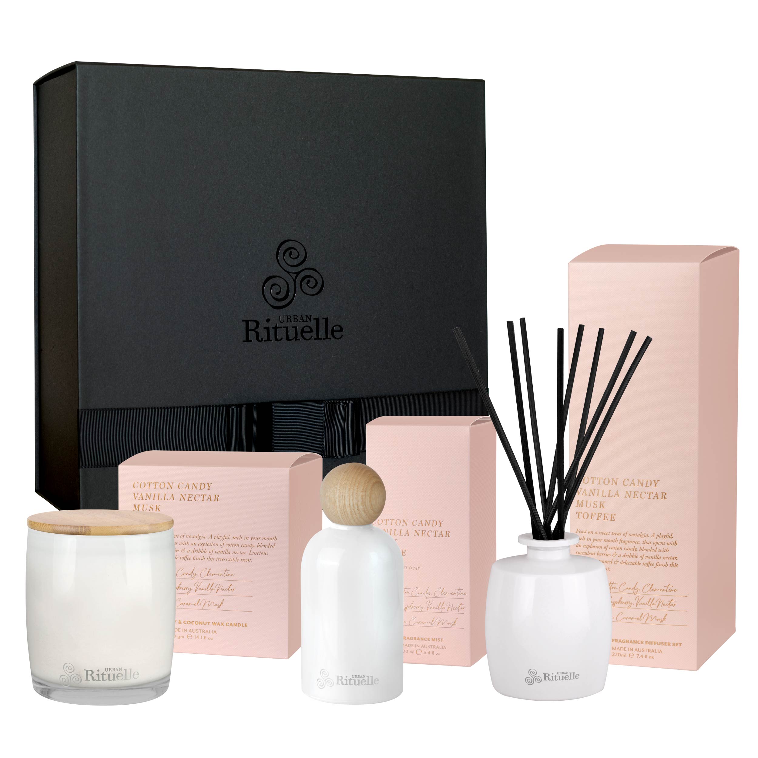 Cotton Candy, Vanilla Nectar, Musk, Toffee <br> Gift Set