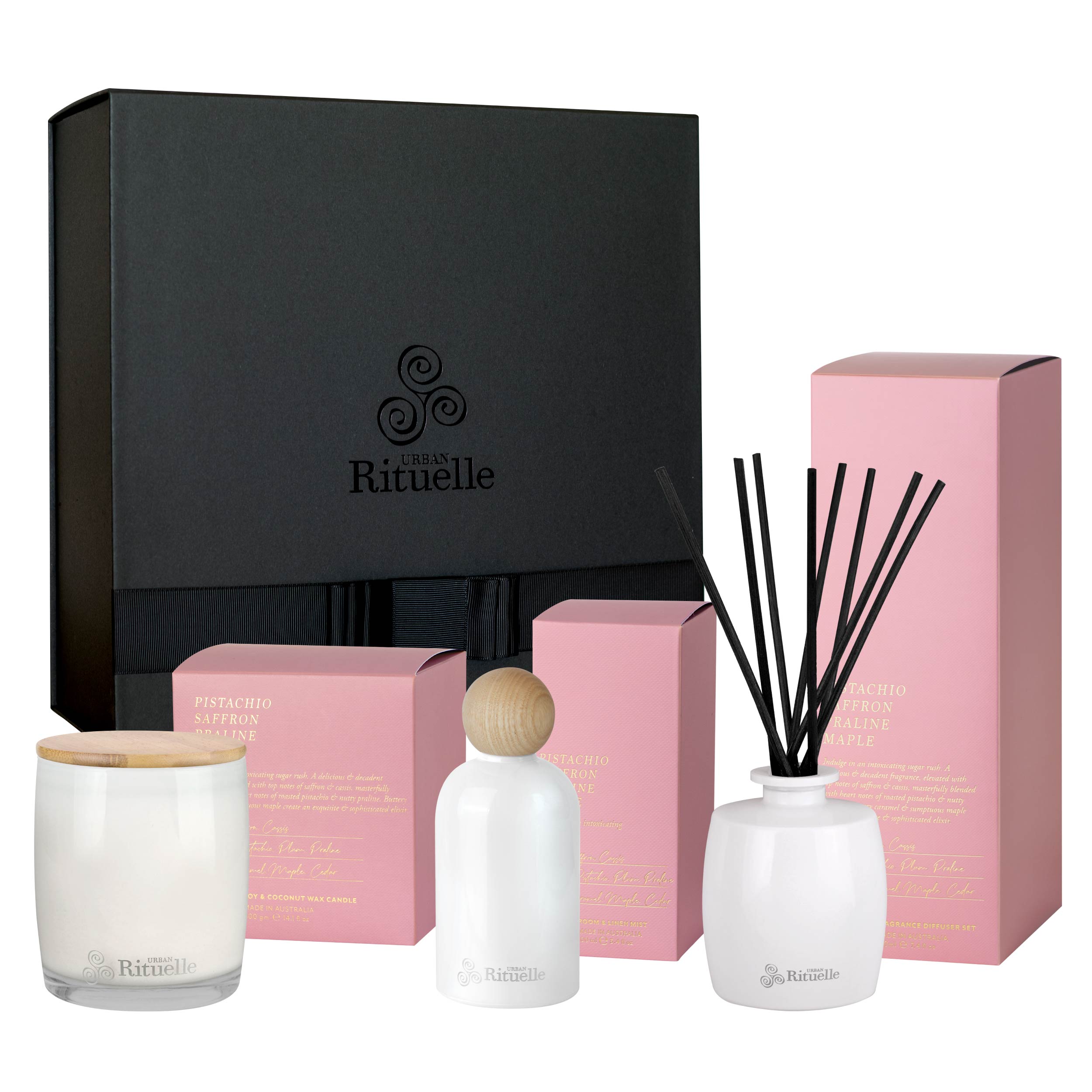 Pistachio, Saffron, Praline, Maple <br> Gift Set