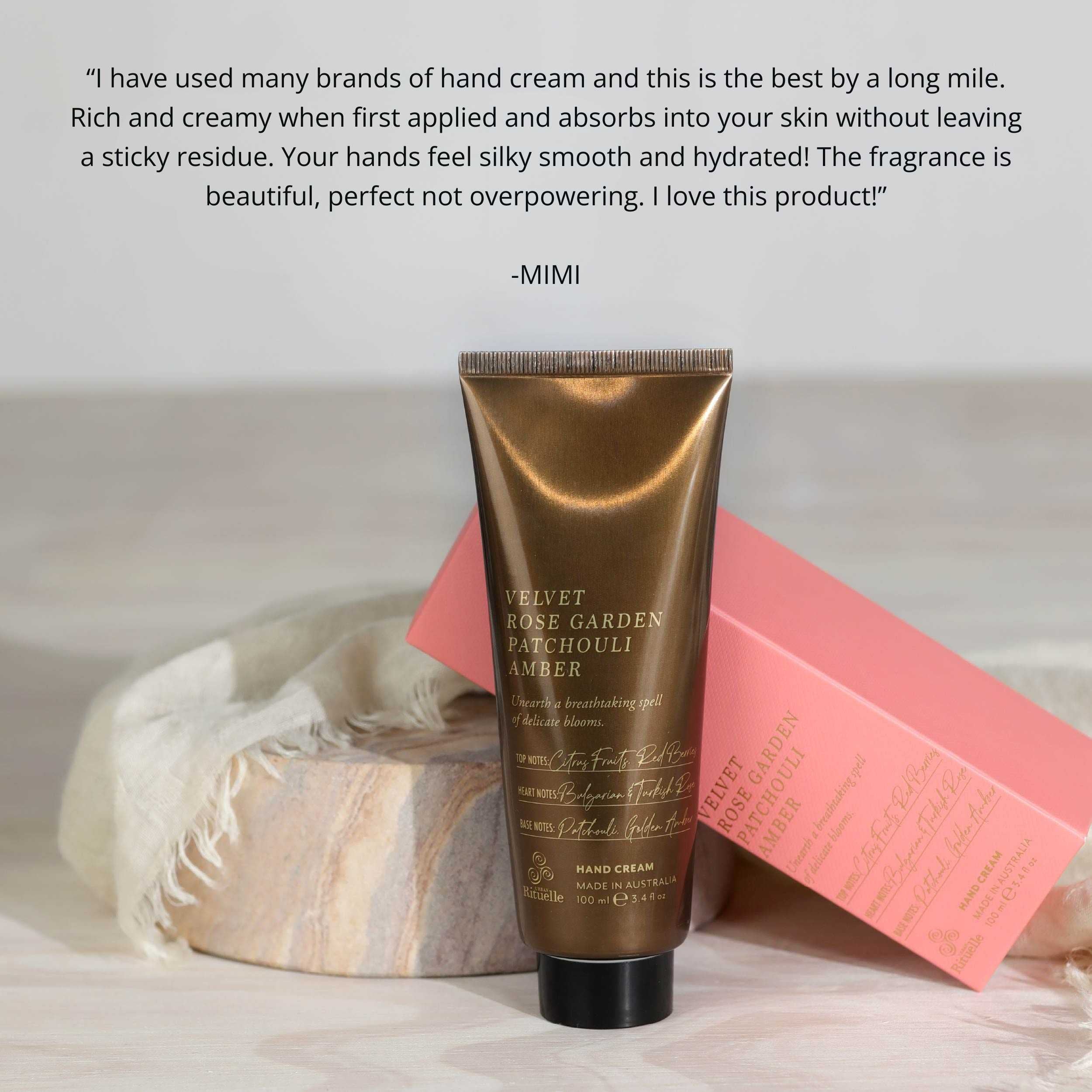 Velvet Rose Garden, Patchouli, Amber<br> Hand Cream | 100ml