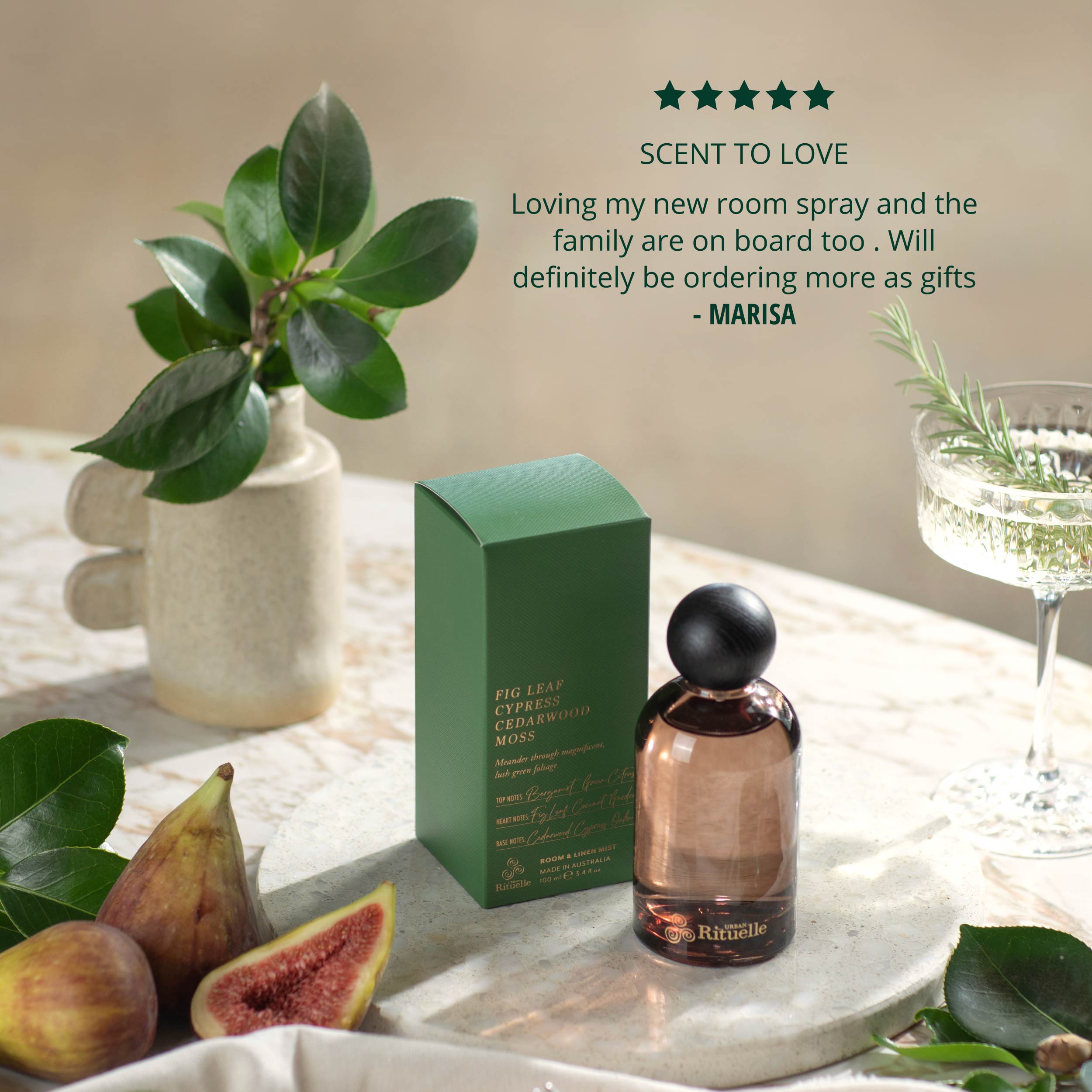 Fig Leaf, Cypress, Cedarwood, Moss<br>Room & Linen Mist | 100ml