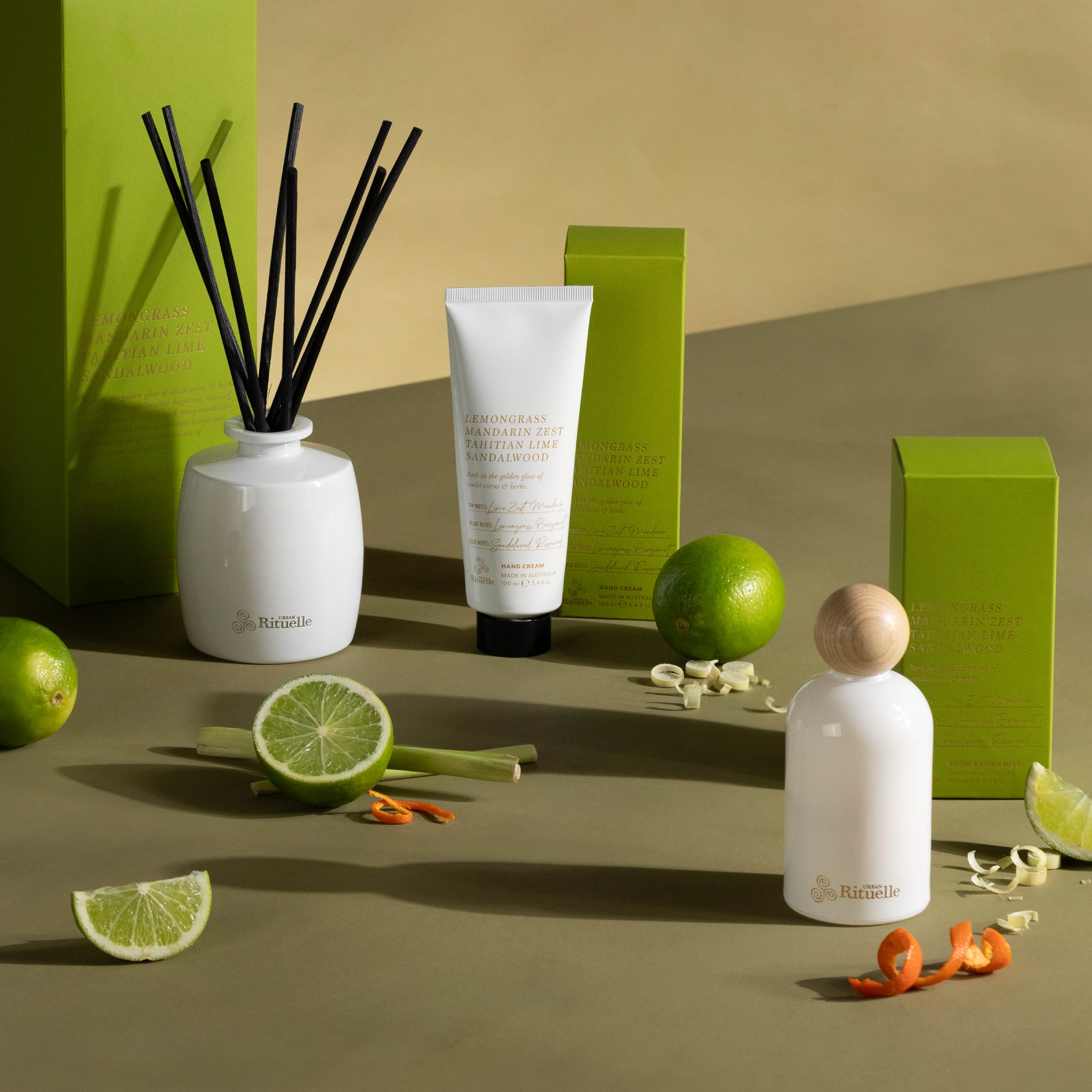 Lemongrass, Mandarin Zest, Tahitian Lime, Sandalwood<br> Hand Cream | 100ml