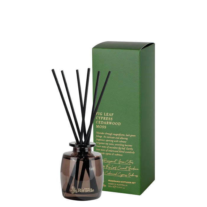 FREE - Fig Leaf, Cypress, Cedarwood, Moss<br>Fragrance Diffuser Set | 90ml