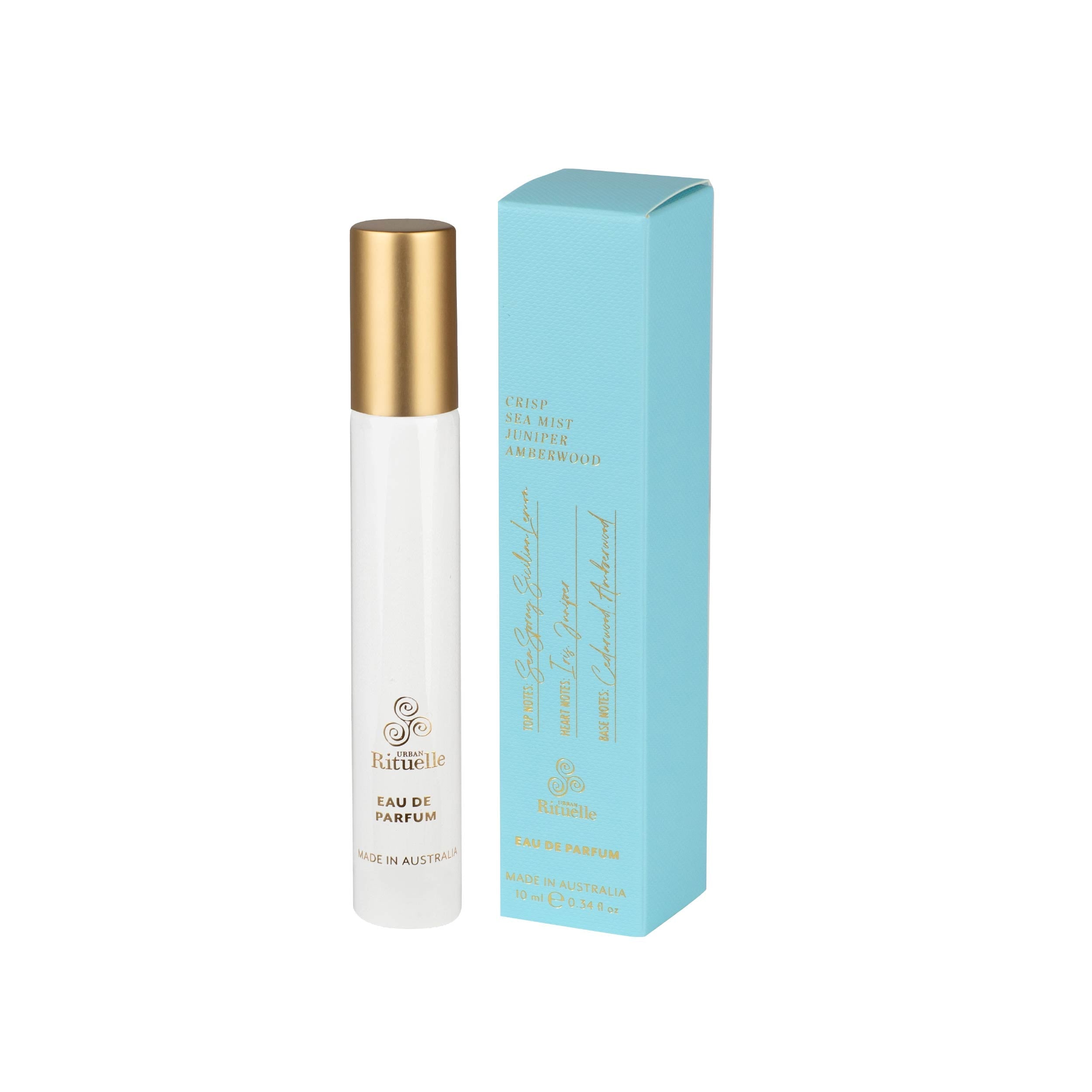Crisp Sea Mist, Juniper, Amberwood <br> Eau De Parfum | 10ml
