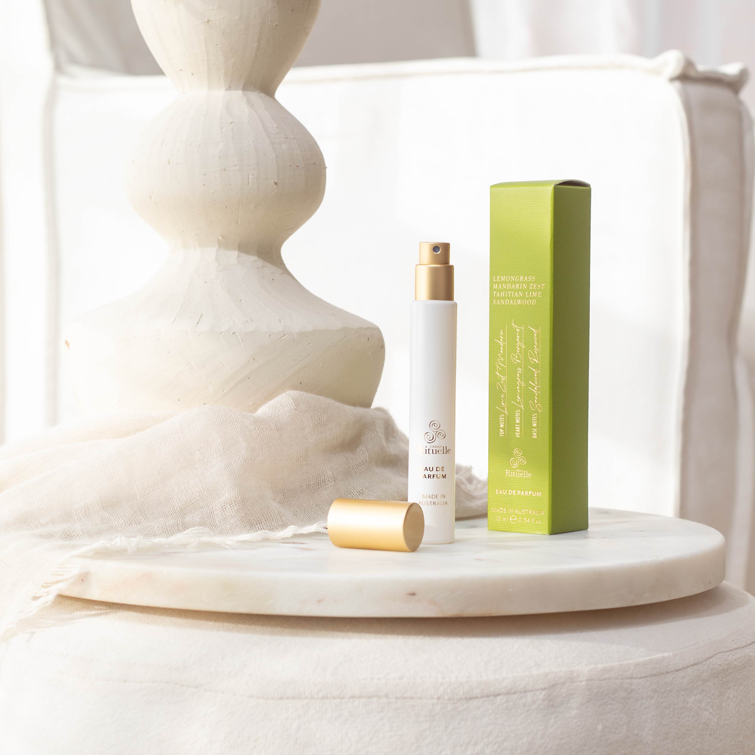 Lemongrass, Mandarin Zest, Tahitian Lime, Sandalwood <br> Eau De Parfum | 10ml