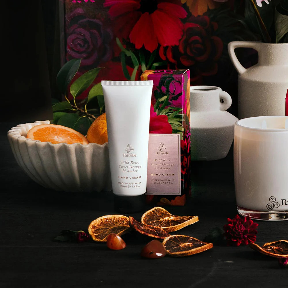 Wild Rose, Sweet Orange & Amber<br> Hand Cream | 100ml *Unboxed*
