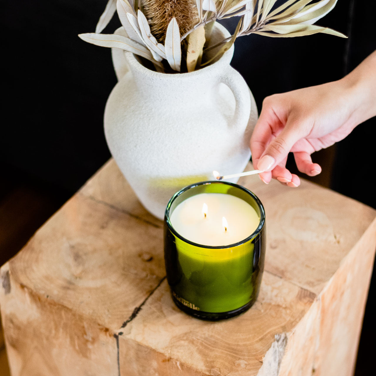 Lemongrass, Lemon Myrtle, Grapefruit & Eucalyptus<br> Scented Soy Candle | 400gm