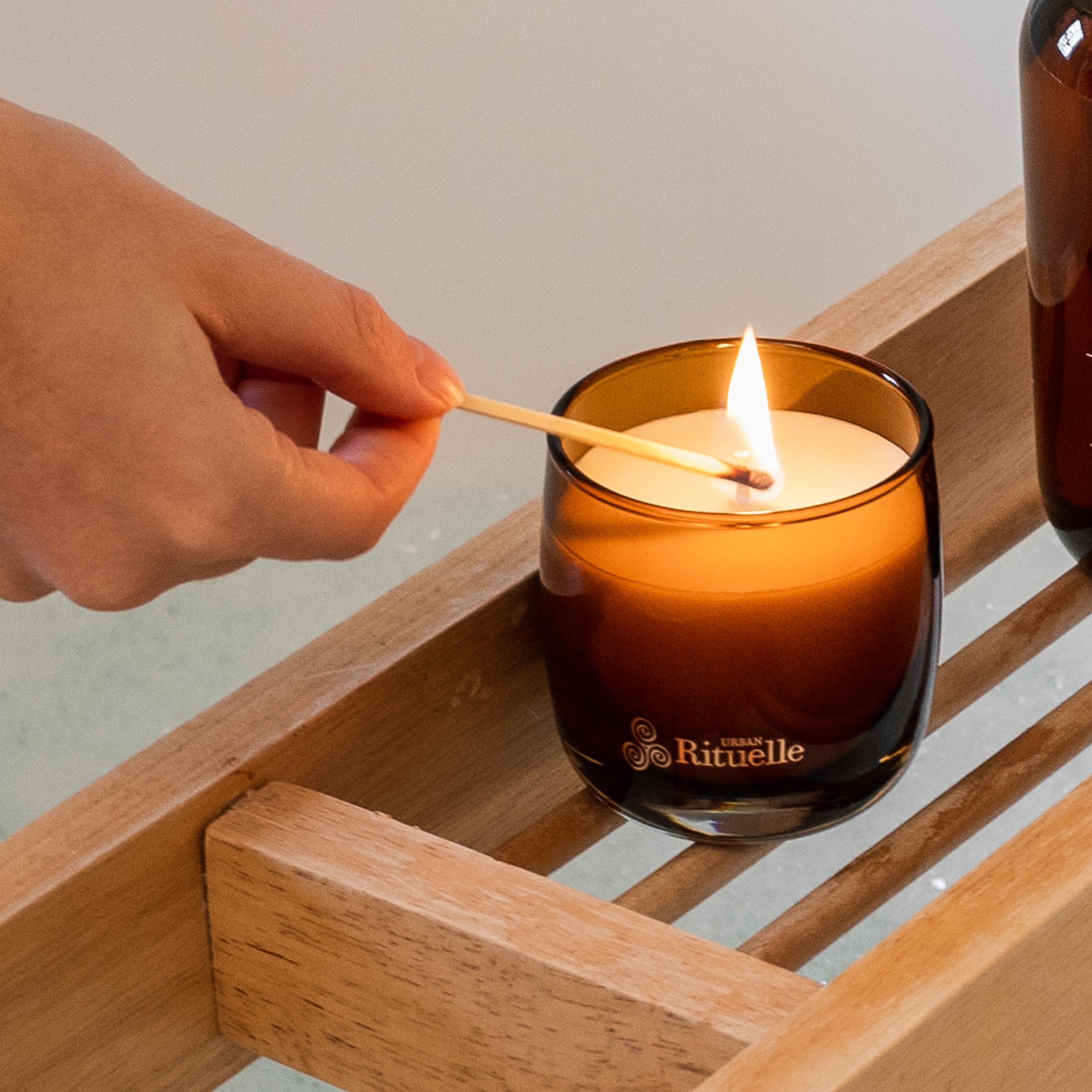 Mandarin, Basil & Lime<br> Scented Soy Candle | 140gm