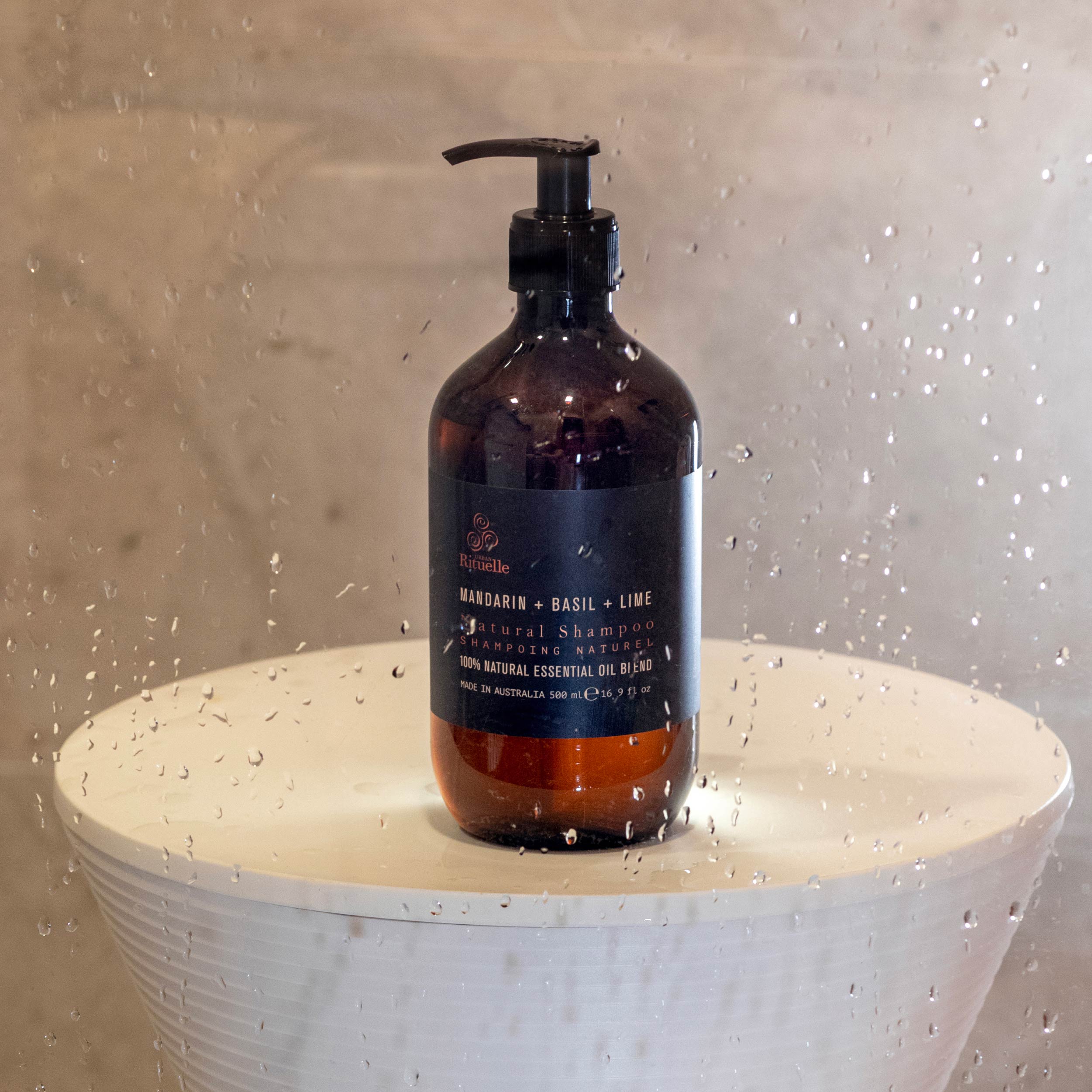 Mandarin, Basil & Lime<br> Natural Shampoo | 500ml