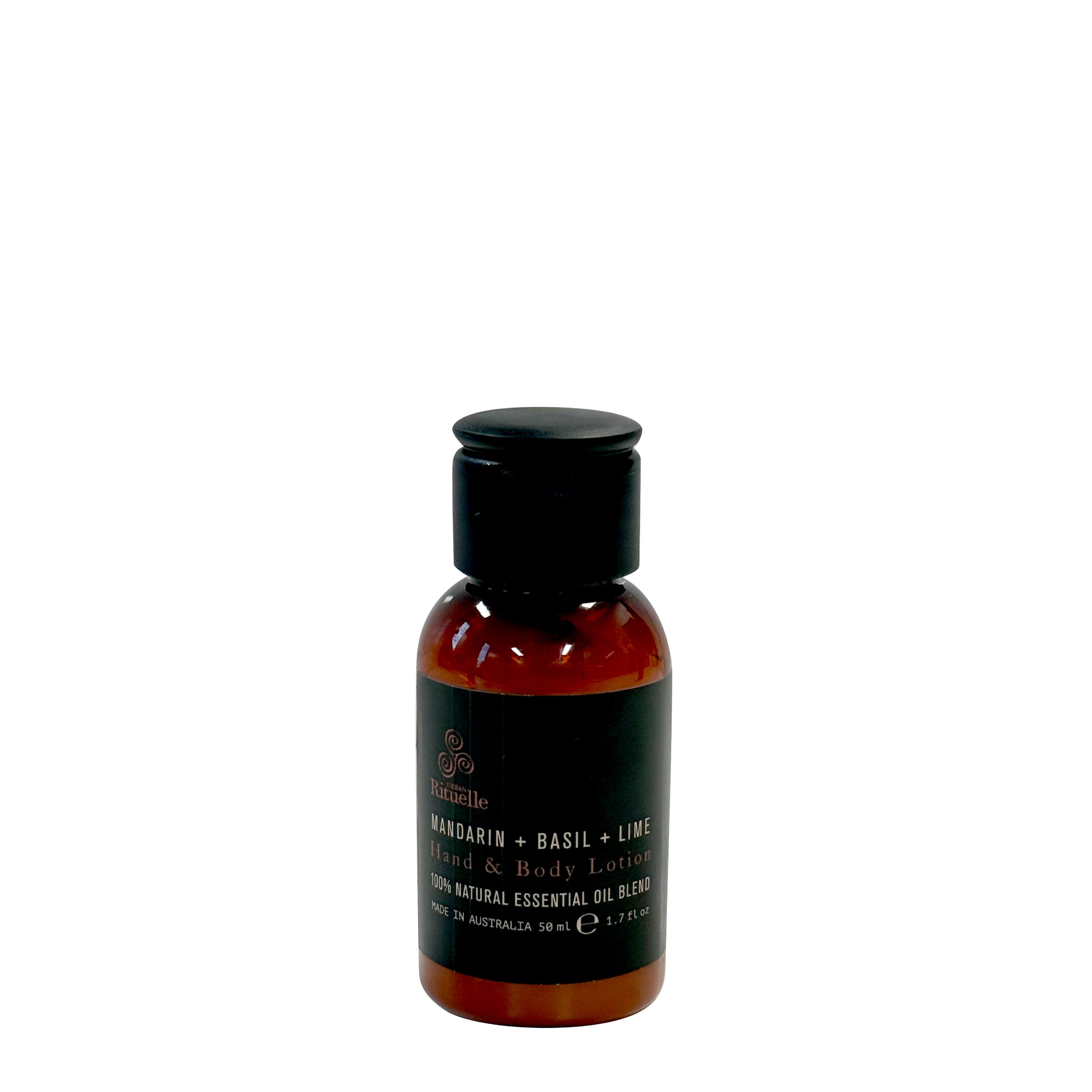 Mandarin, Basil & Lime<br> Hand & Body Lotion | Travel Size 50ml