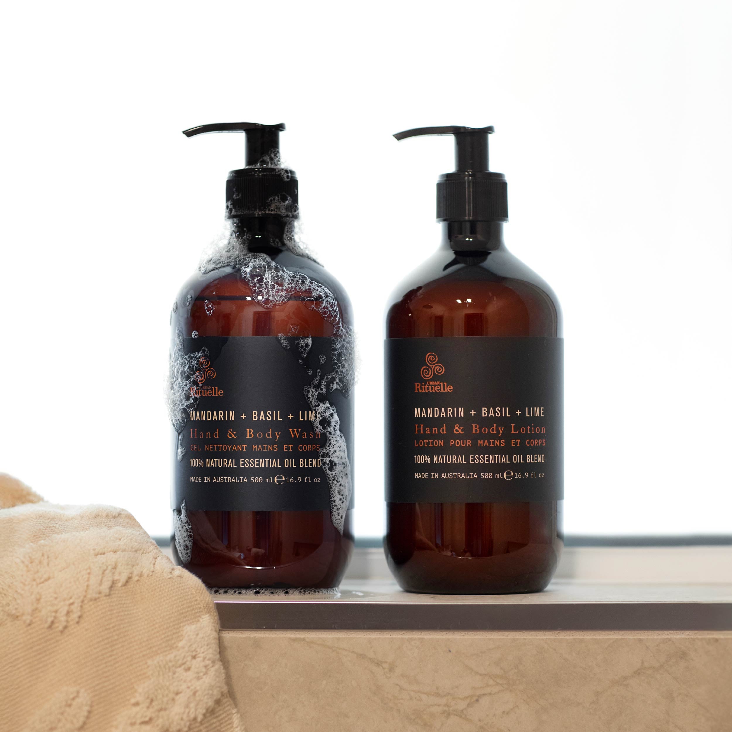 Mandarin, Basil & Lime<br> Hand & Body Wash | 500ml