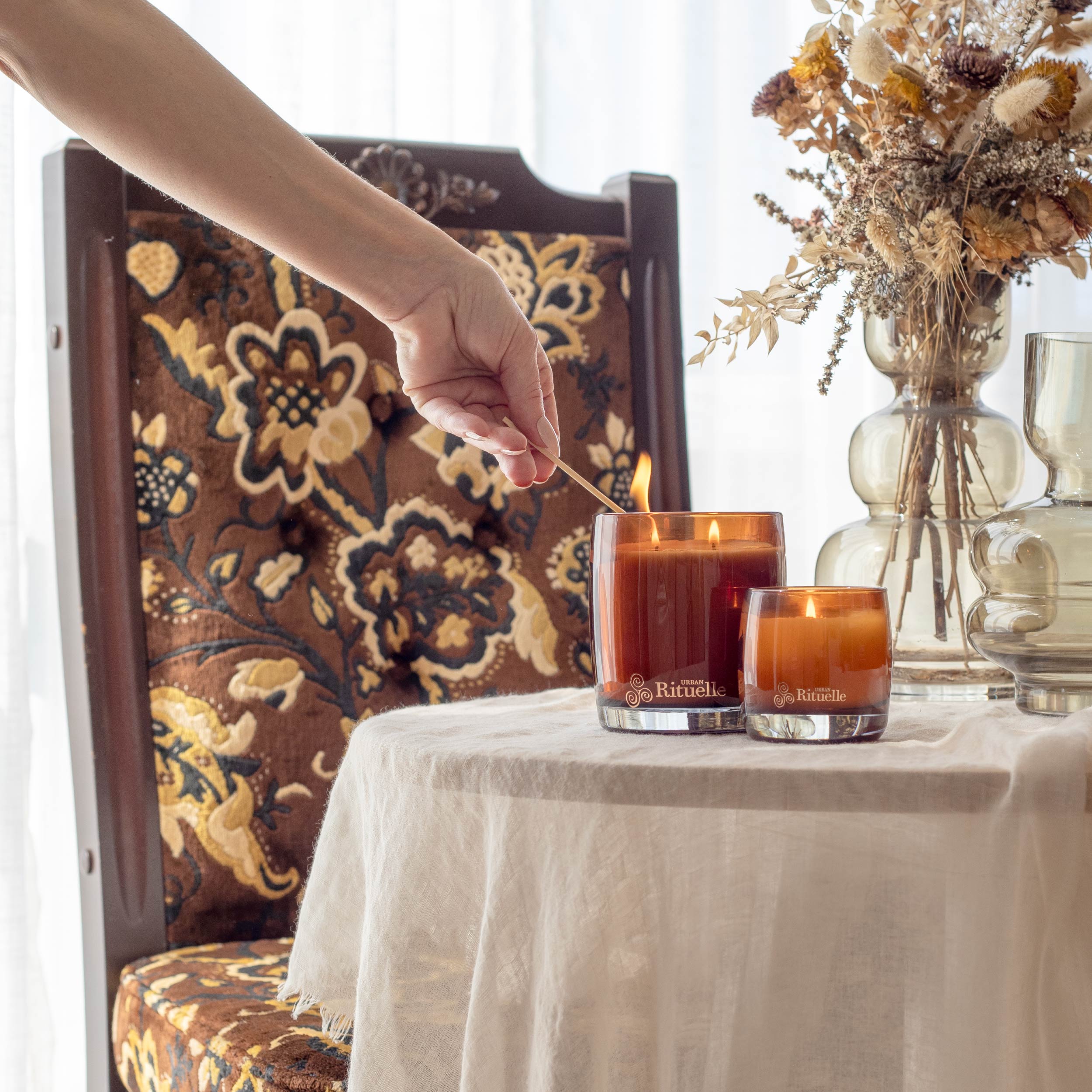 Vanilla, Lavender & Geranium<br>Scented Soy Candle | 400gm