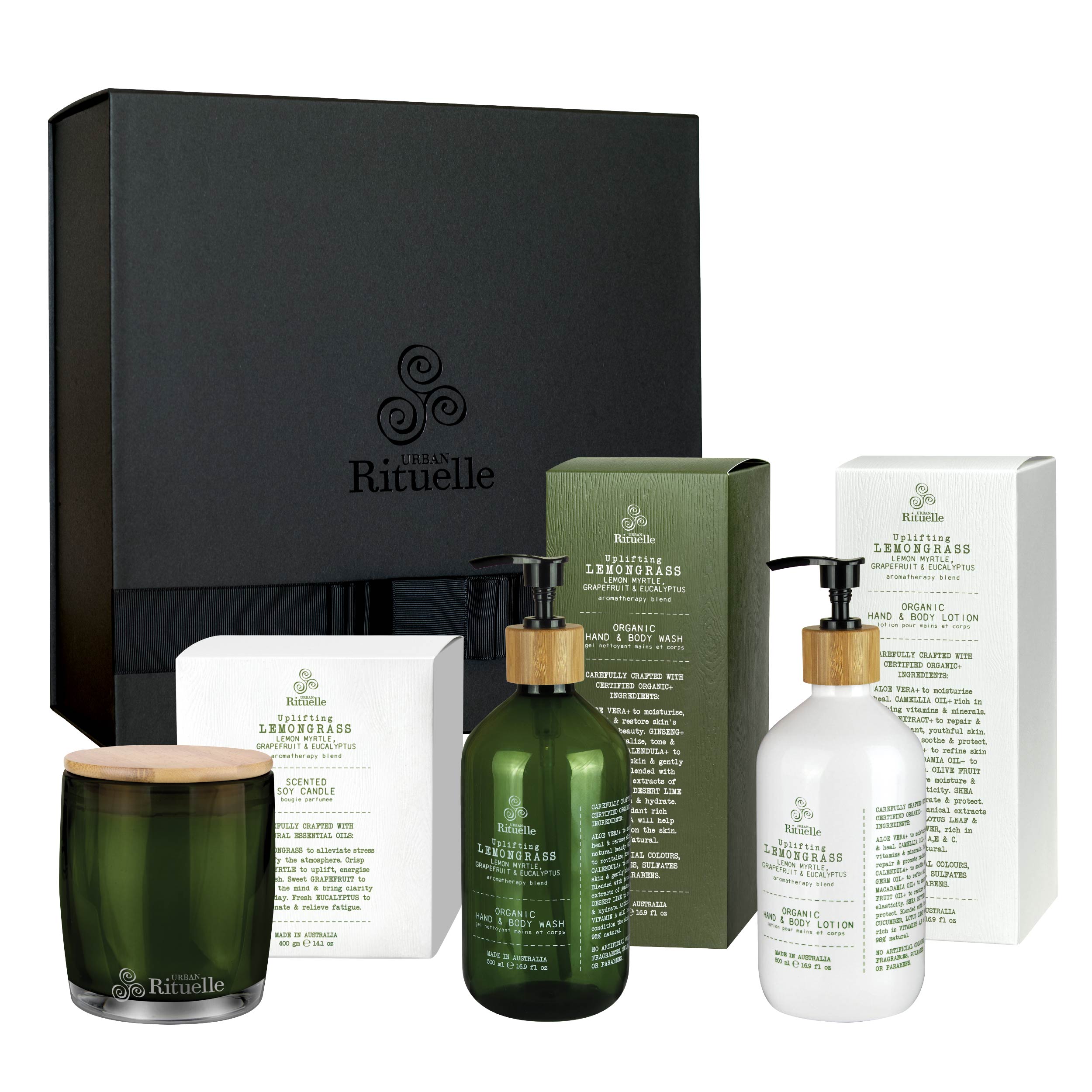 Lemongrass, Lemon Myrtle, Grapefruit & Eucalyptus<br> Nourishing Gift Set