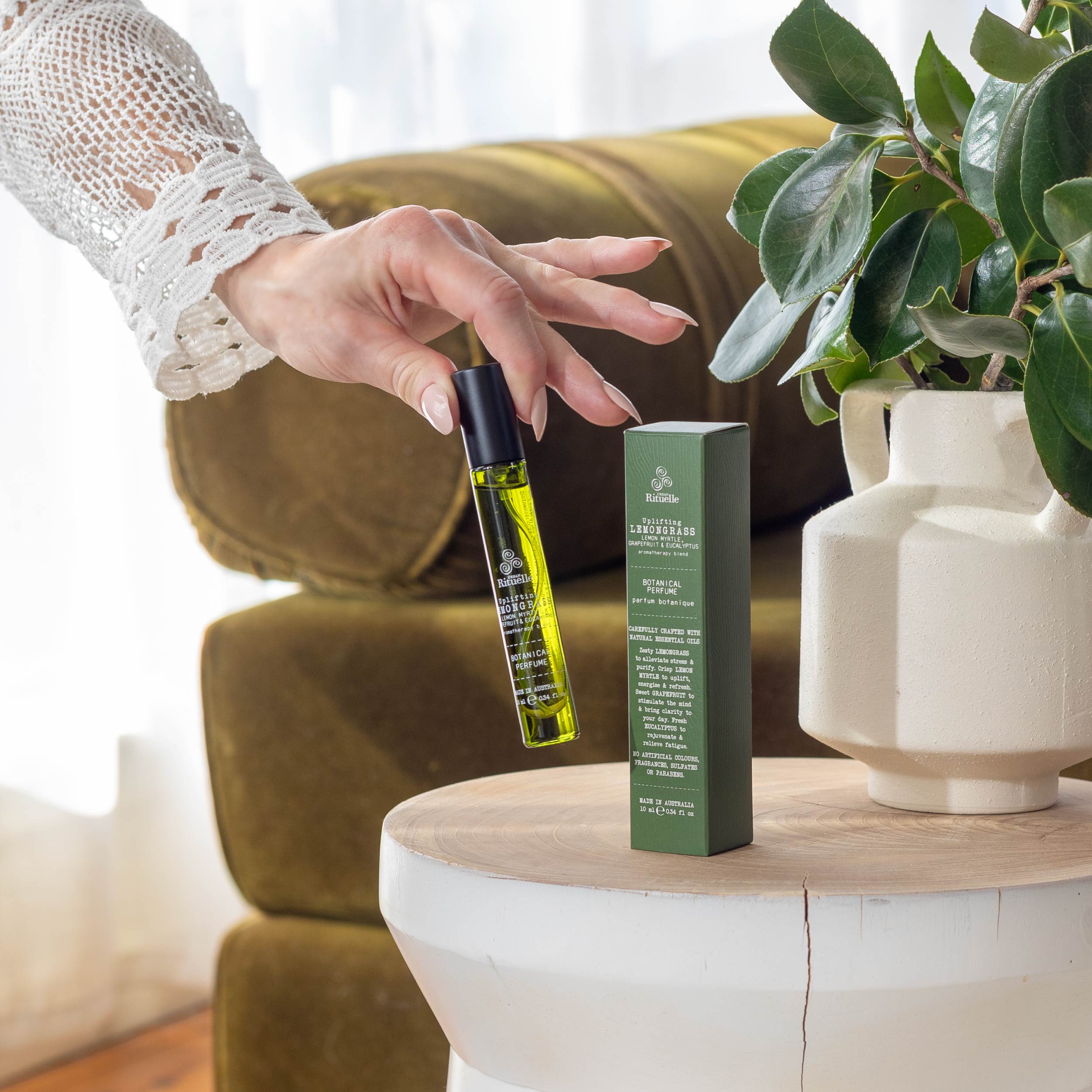 Lemongrass, Lemon Myrtle, Grapefruit & Eucalyptus <br> Botanical Perfume | 10ml