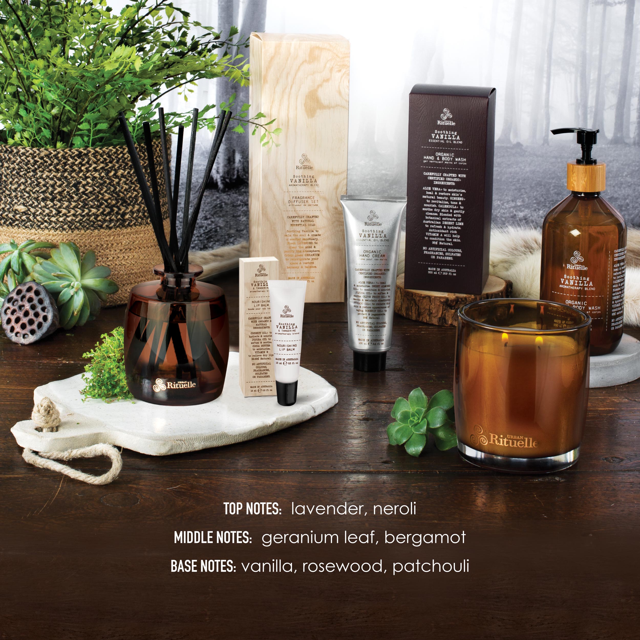 Vanilla, Lavender & Geranium <br> Room & Linen Mist | 100ml