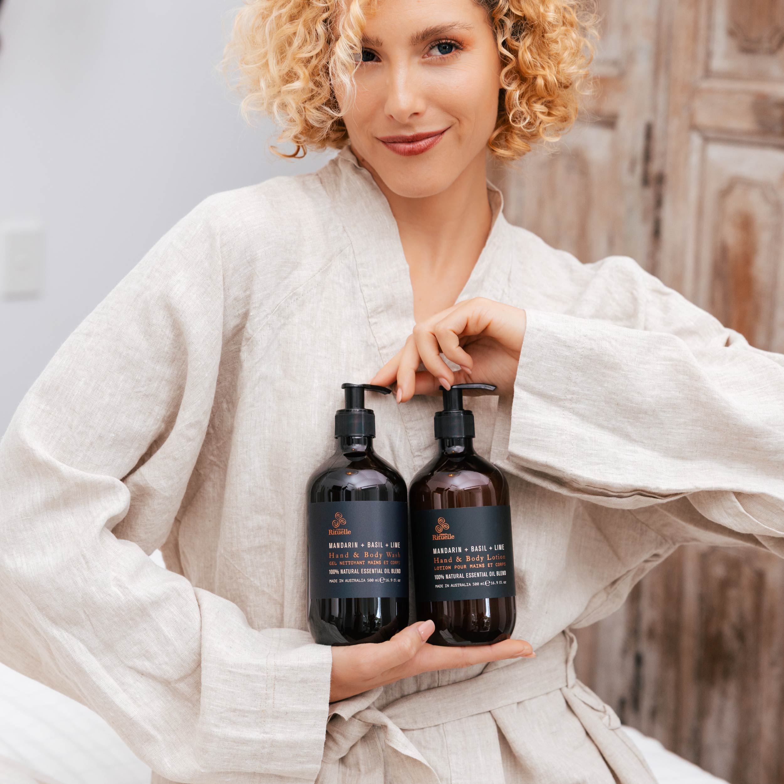 Mandarin, Basil & Lime<br> Hand & Body Lotion | 500ml