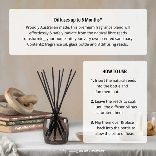 Velvet Noir <br> Fragrance Diffuser Set | 220ml