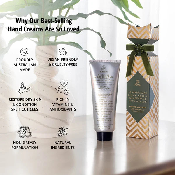 Lemongrass, Lemon Myrtle, Grapefruit & Eucalyptus<br>Hand Cream Bon Bon | 100ml