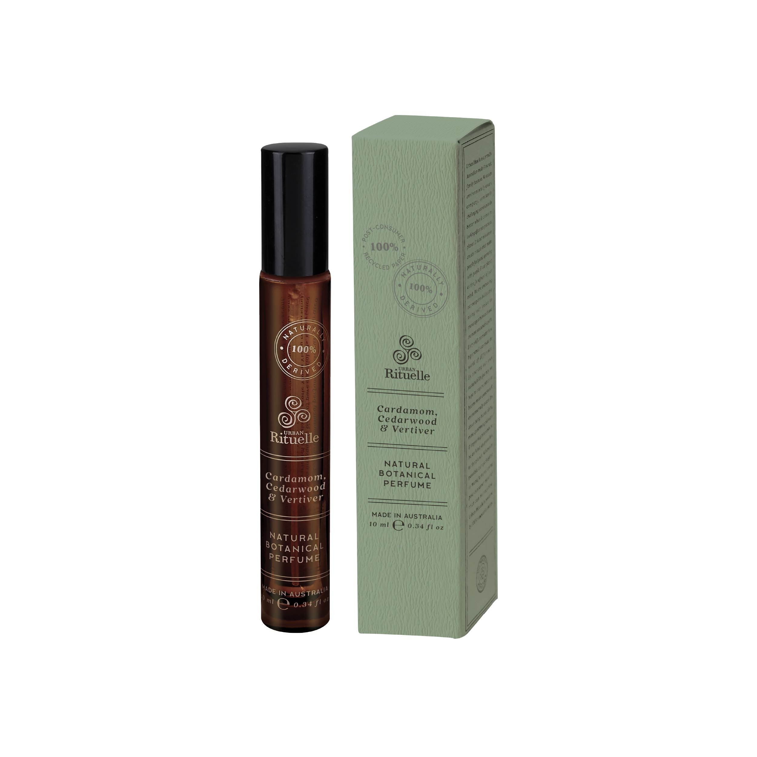 Cardamom, Cedarwood & Vetiver<br> Natural Botanical Perfume | 10ml