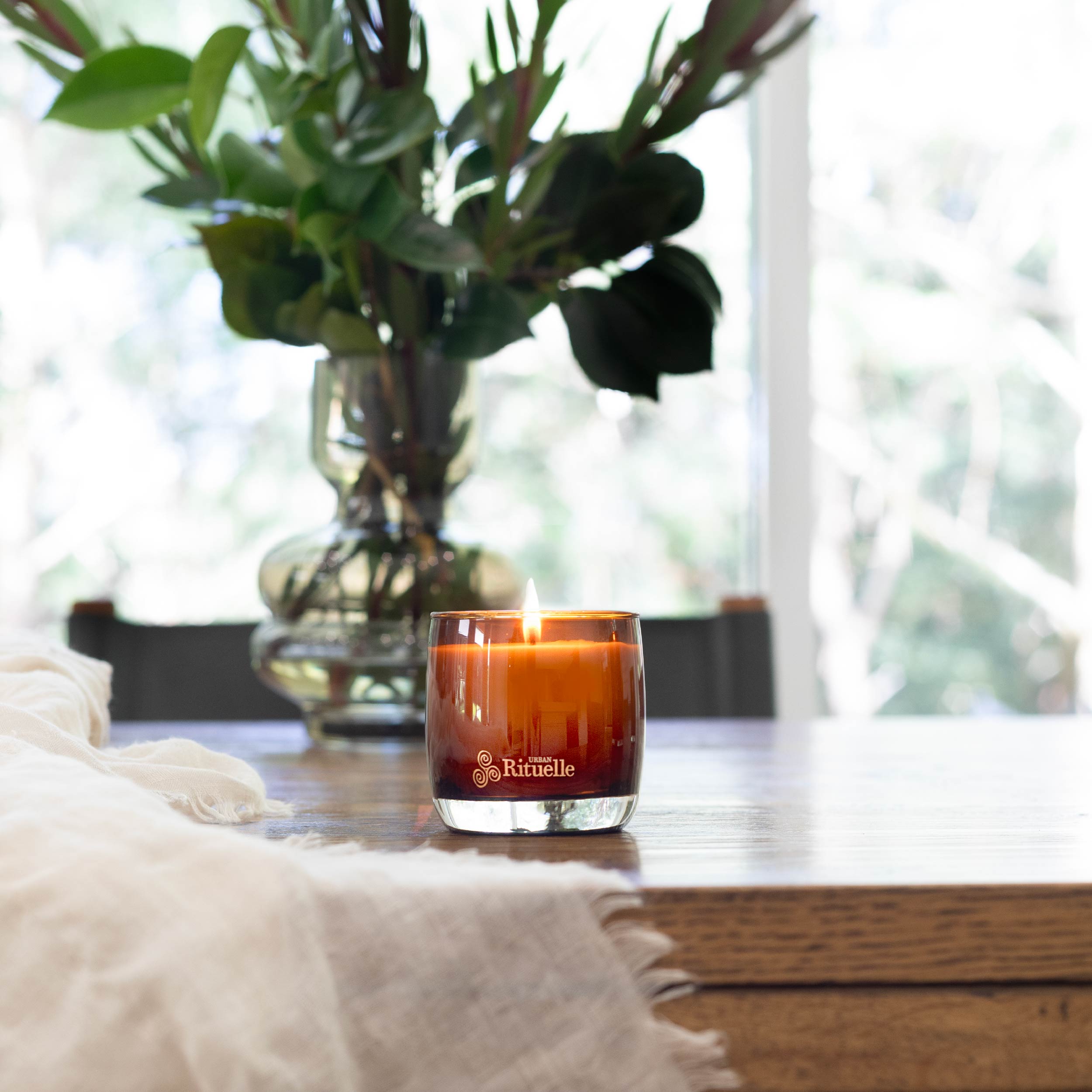 Mandarin, Basil & Lime<br> Scented Soy Candle | 140gm