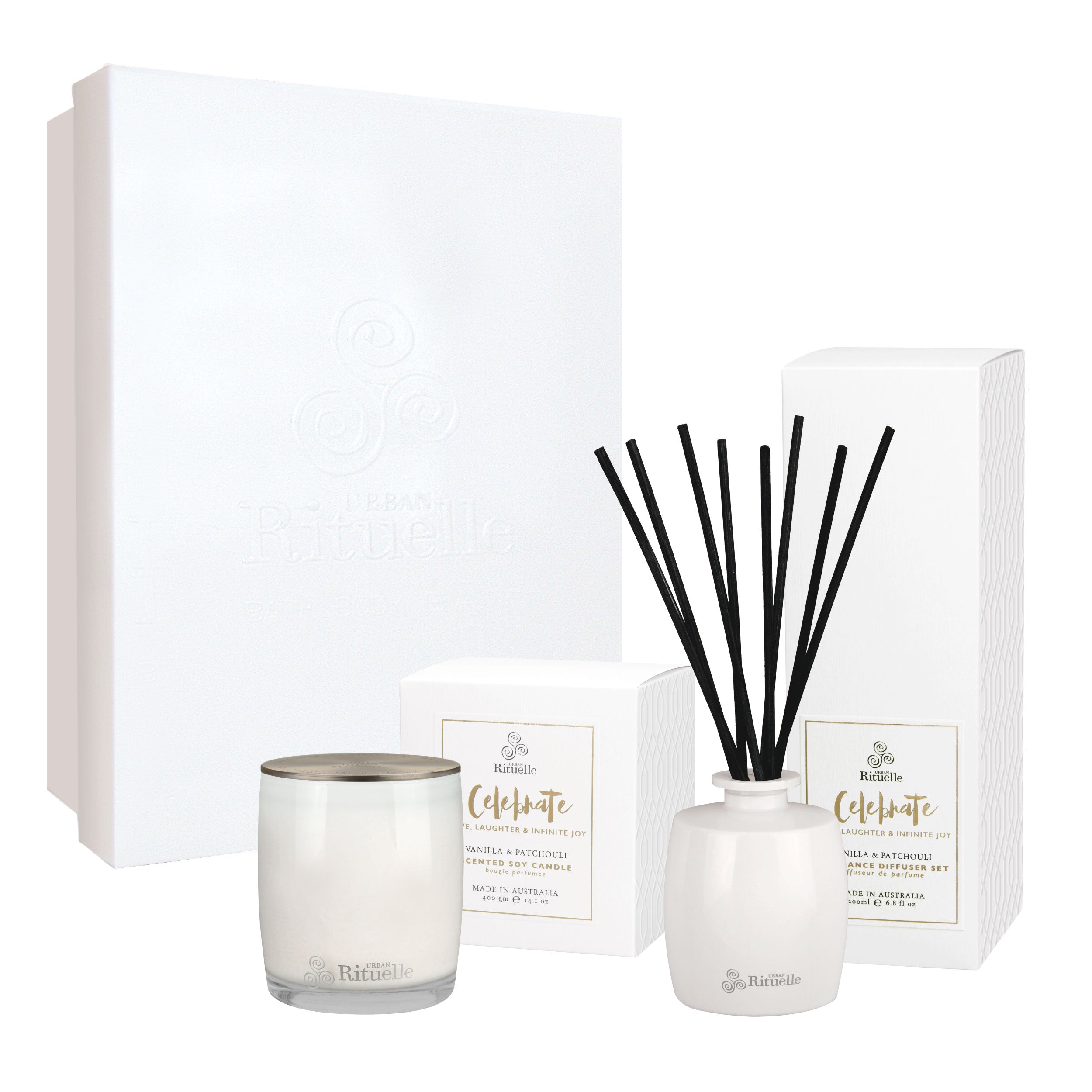 Celebrate • Vanilla & Patchouli<br> Deluxe Gift Set