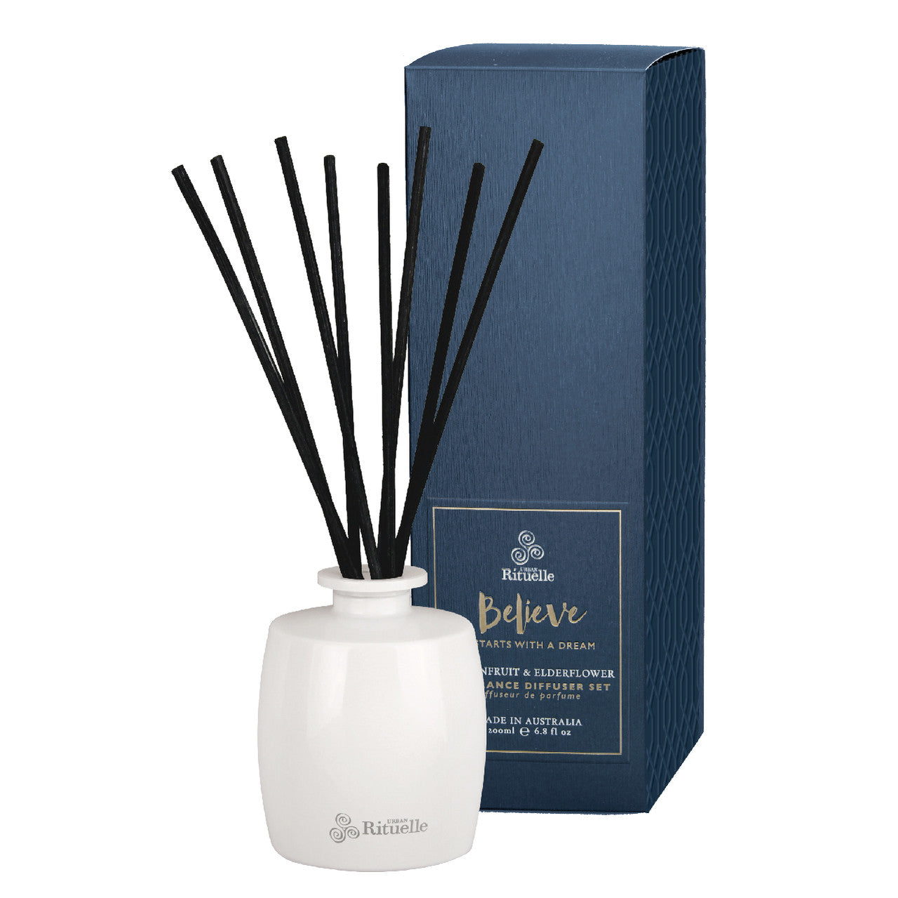 Believe, Passionfruit & Elderflower<br> Fragrance Diffuser Set