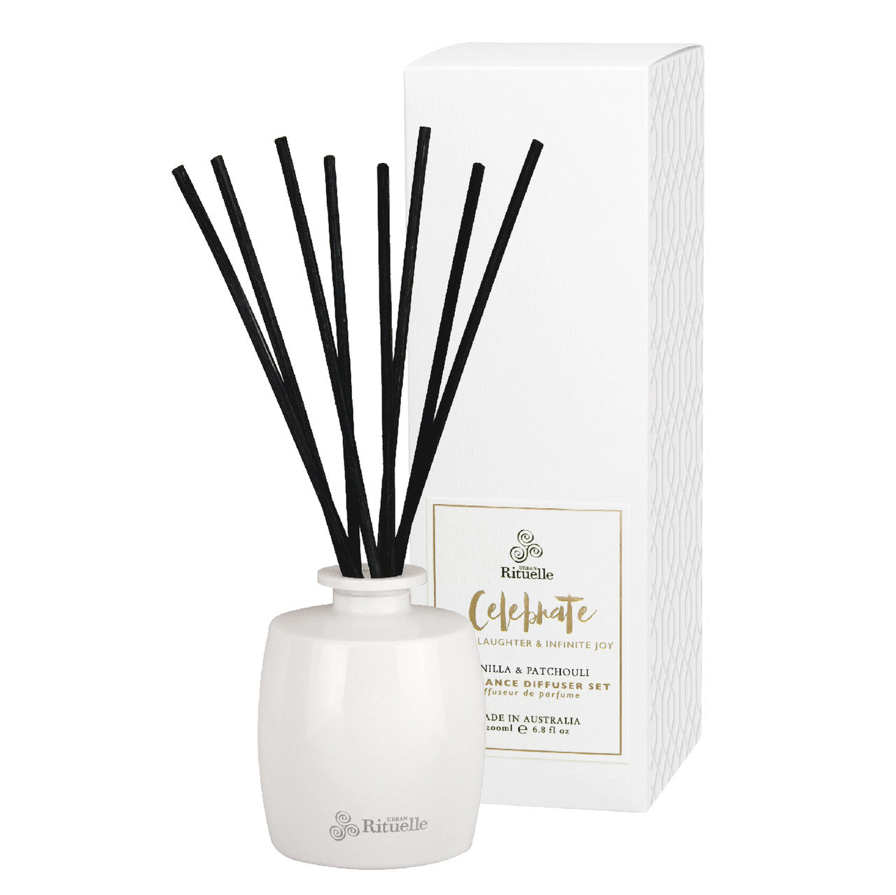 Celebrate, Vanilla & Patchouli<br>Fragrance Diffuser Set | 200ml