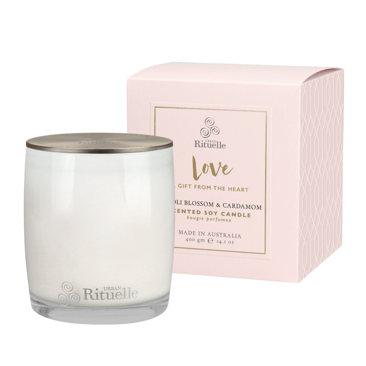 Love • Neroli Blossom & Cardamom<br> Scented Soy Candle | 400gm